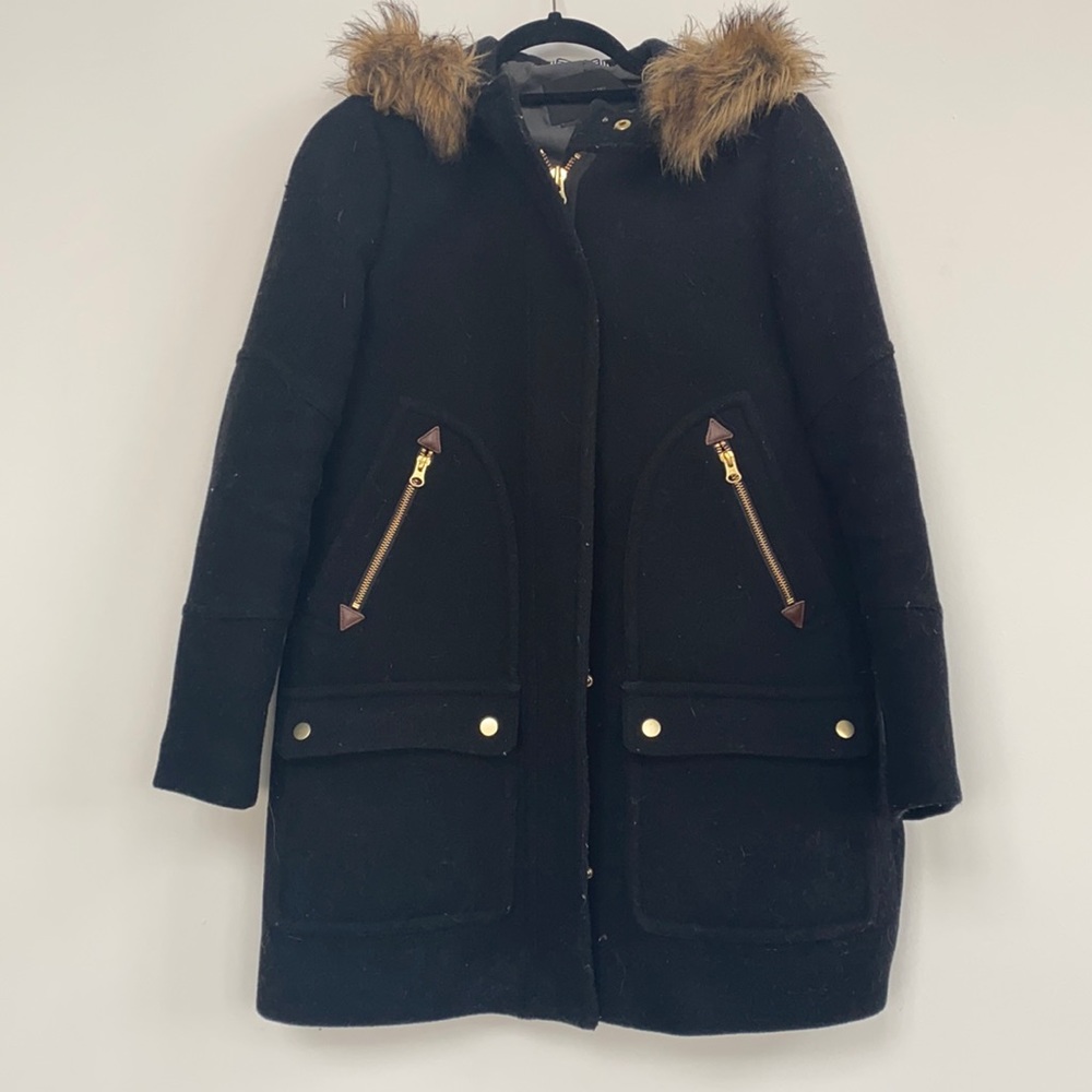 JCrew Chateau parka in Italian stadium-cloth wool